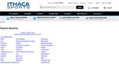 Desktop Screenshot of ithacasports.commerce-search.net