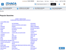 Tablet Screenshot of ithacasports.commerce-search.net