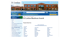 Desktop Screenshot of dlawlesshardware.commerce-search.net