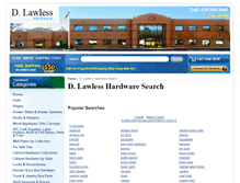 Tablet Screenshot of dlawlesshardware.commerce-search.net