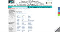 Desktop Screenshot of hdtvsupply.commerce-search.net