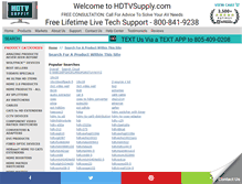 Tablet Screenshot of hdtvsupply.commerce-search.net