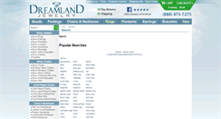Desktop Screenshot of dreamlandjewelry.commerce-search.net