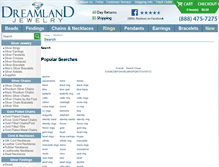 Tablet Screenshot of dreamlandjewelry.commerce-search.net
